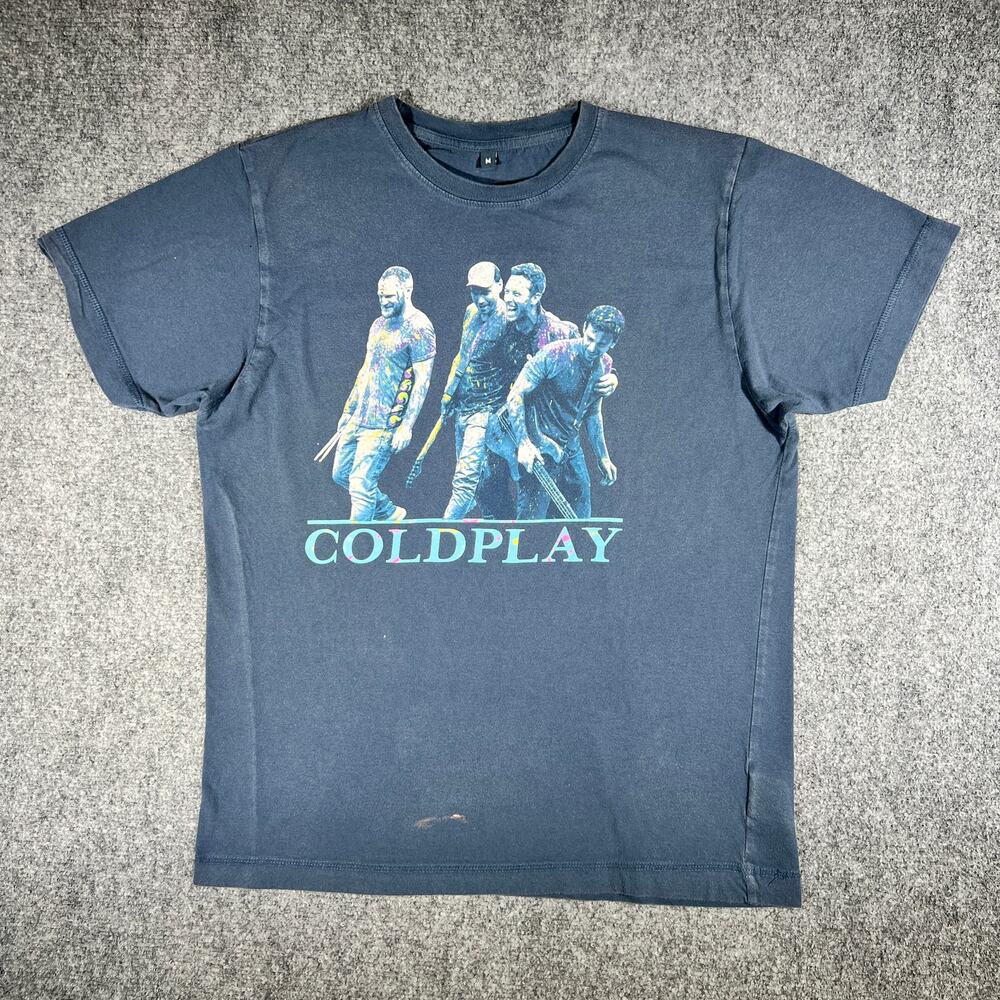 Coldplay A Head Full of Dreams World Tour 2016 Concert T-Shirt Medium